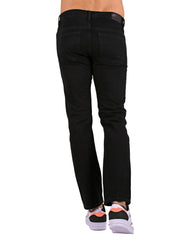 Jeans Básico Hombre Stfashion Negro 51003840 Mezclilla