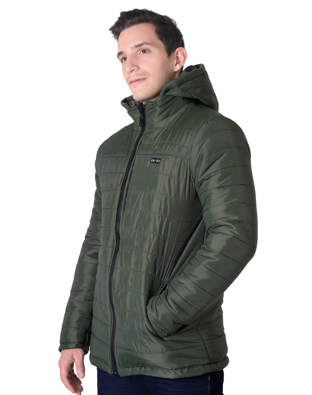 Abrigo Reversible Hombre Verde American Fly 51404817