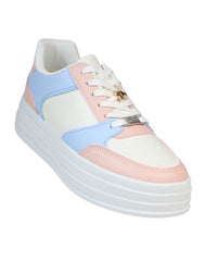 Tenis Mujer Casual Blanco Via Urbana 06804212