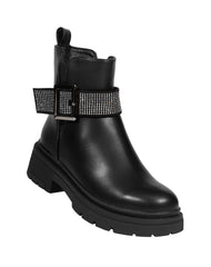 Botin Mujer Casual Tacon Negro Perugia 06104104