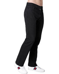 Jeans Hombre Básico Regular Negro Stfashion 63104416