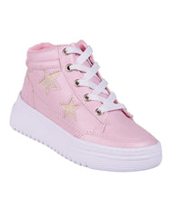 Tenis Niña Casual Rosa Stfashion 08704107