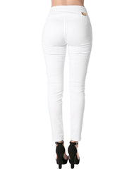 Jeans Mujer Moda Skinny Blanco Fergino 52904618
