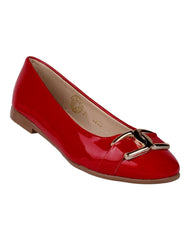 Flat Mujer Rojo Stfashion 14104103