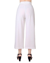 Pantalón Mujer Moda Recto Crema Stfashion 52405015