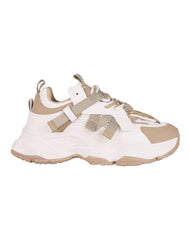 Tenis Mujer Casual Beige Via Urbana 06804105