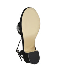 Sandalia Mujer Formal Tacon Negro Stfashion 04204214