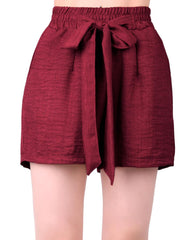 Short Mujer Casual Recto Rojo Stfashion 69705421