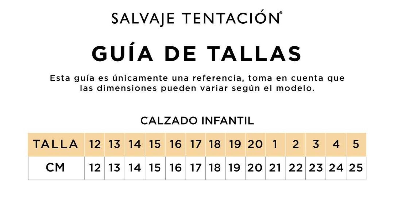 Chart Calzado Biomecanics Tabla De Tallas Tenis Niño Azul Bubble