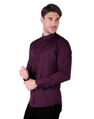 Camisa Hombre Casual Slim Vino Stfashion 50505210