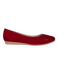 Flat Mujer Rojo Caramel 06204102