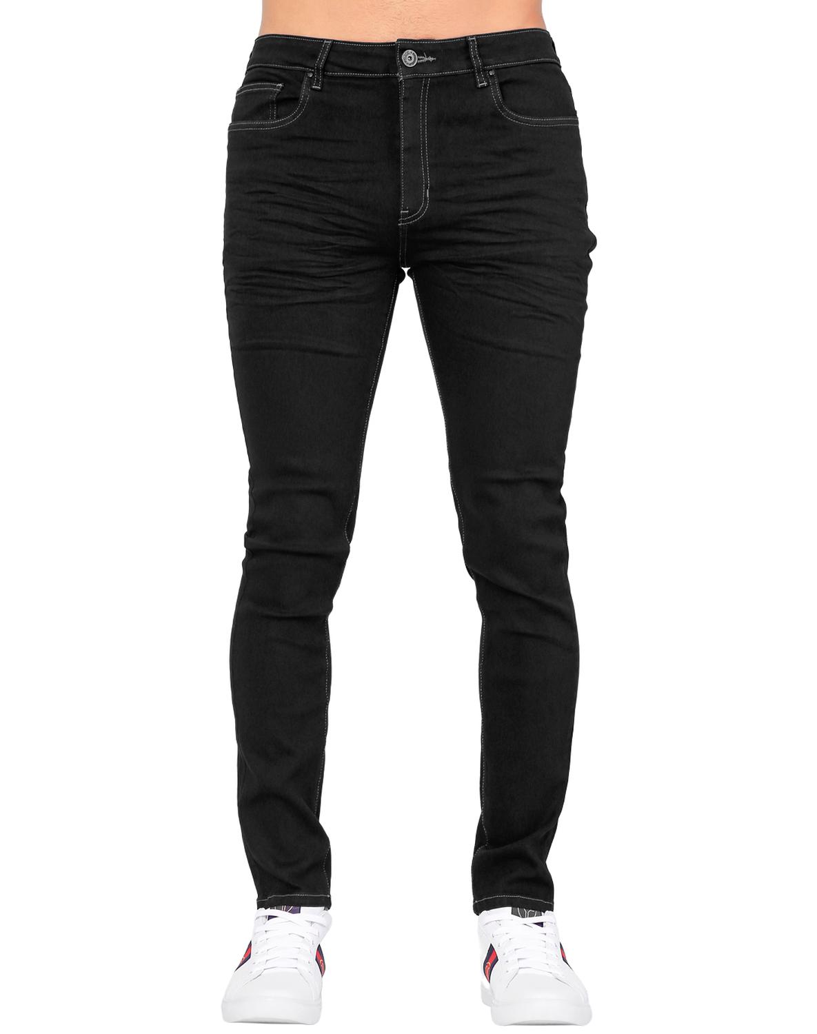 Jeans Básico Hombre Furor Negro 62105608 Mezclilla Stretch – SALVAJE  TENTACIÓN