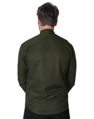 Camisa Hombre Casual Slim Verde Stfashion 50504009