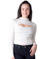 Sweater Mujer Crema Good & Cool 56704699