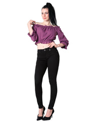 Jeans Mujer Basico Skinny Azul Oggi 59101928