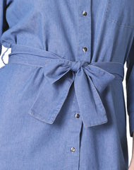 Vestido Mujer Casual Azul Stfashion 60403835