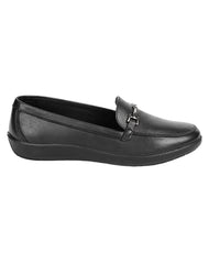 Zapato Mujer Confort Negro Piel Flexi 02503802
