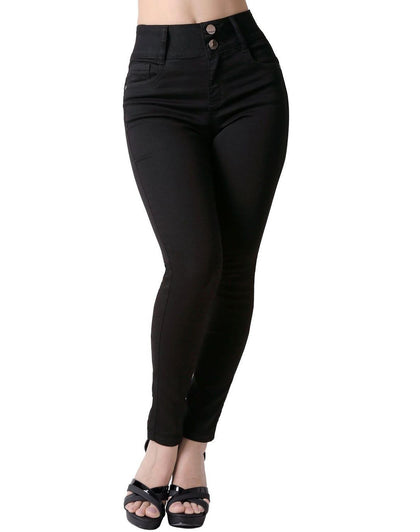 Jeans Mujer Moda Skinny Negro Fergino 52905007