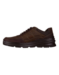 Zapato Hombre Oxford Casual Café Piel Merano Shoes 04004111