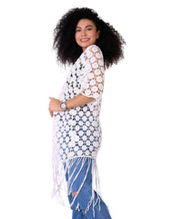 Saco Mujer Casual Cardigan Blanco Nyd 58005409