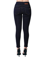 Jeans Mujer Básico Skinny Azul Furor 62105008