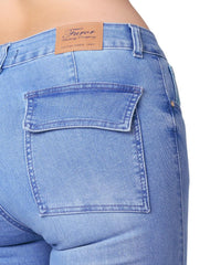 Jeans Mujer Moda Skinny Azul Furor 62106818