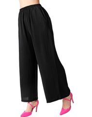 Conjunto 2 Piezas Blusa Y Pantalón Mujer Casual Negro Stfashion 52405005