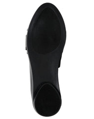 Zapato Mujer Mocasín Casual Piso Negro Ivi Love 09003101