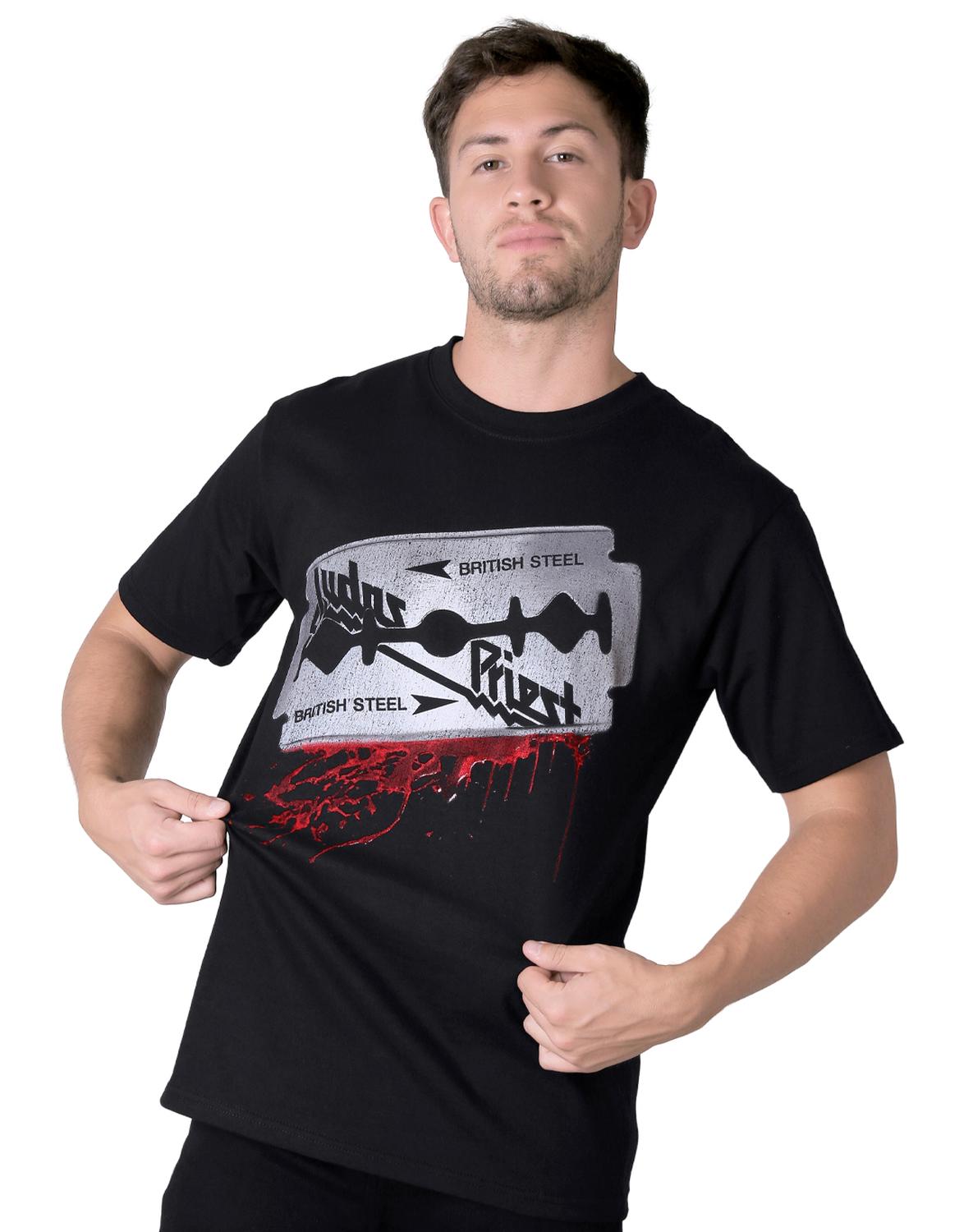 Camiseta negra Impala para hombre Negro, Negro