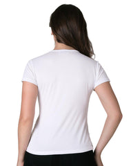 Playera Mujer Moda Camiseta Blanco Stfashion 69704623