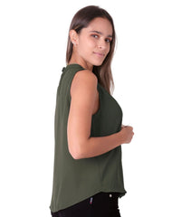 Blusa Mujer Verde Stfashion 64105135