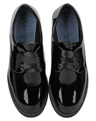 Zapato Mujer Oxford Casual Piso Negro Stfashion 20303702