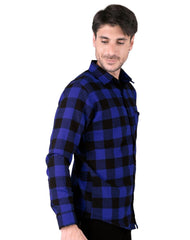 Camisa Hombre Casual Slim Azul Stfashion 50505214