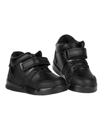 Zapato Niño Escolar Negro Stfashion 13204100