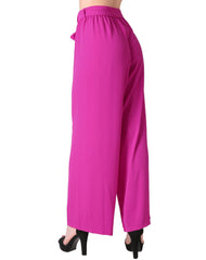 Pantalón Moda Recto Mujer Rosa Stfashion 64104841