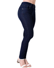 Jeans Mujer Basico Skinny Azul Oggi 59105220