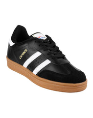 Tenis Joven Casual Negro Piel Caprice 01004101