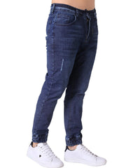 Jeans Hombre Moda Jogger Azul Stfashion 63104801