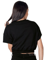 Playera Mujer Moda Camiseta Negro Stfashion 68705000
