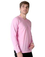 Playera Hombre Moda Camiseta Rosa Stfashion 61705003