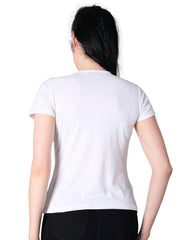 Playera Mujer Moda Camiseta Blanco Stfashion 69704006