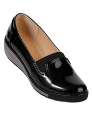 Zapato Casual Mujer Negro Tipo Charol Stfashion 20203703