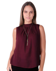 Blusa Mujer Vino Stfashion 64105134