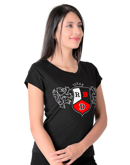 Playera Moda Camiseta Mujer Negro Rbd Rebelde 58204866