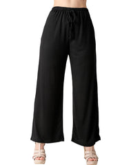 Conjunto 2 Piezas Blusa Y Pantalón Mujer Casual Negro Stfashion 52405009