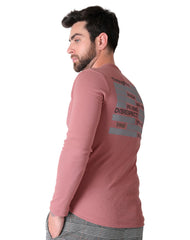Playera Hombre Moda Camiseta Rosa Silver Plate 60204802