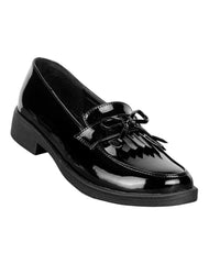 Zapato Mujer Mocasin Vestir Piso Negro Stfashion 22904100