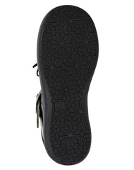 Zapato Escolar Piso Niña Negro Piel Stfashion 10503703