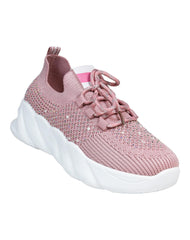 Tenis Mujer Casual Rosa Comfort Foam 11404200