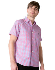 Camisa Hombre Casual Rojo Long Beach Polo Club 75105001